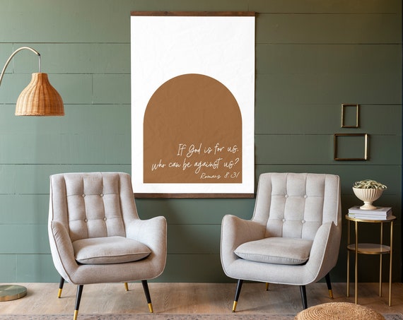 If God Is For Us Scripture Wall Decor