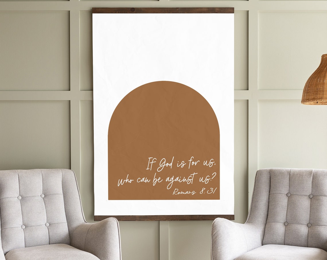 If God Is For Us Scripture Wall Decor - Image 3
