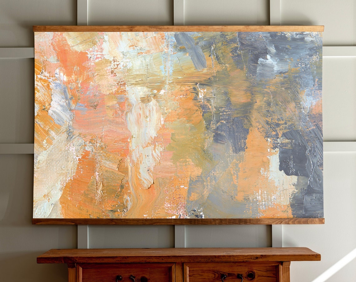 Modern Abstract Wall Art, Hanging - Image 2