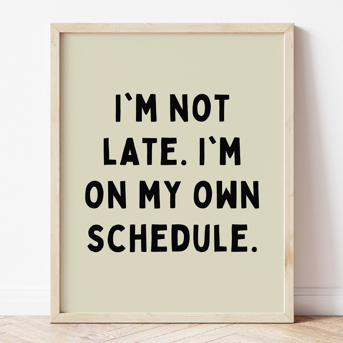 Funny Wall Art Prints Minimalist Eclectic Coworker Gift Women Home Decor Office Dark Humor
