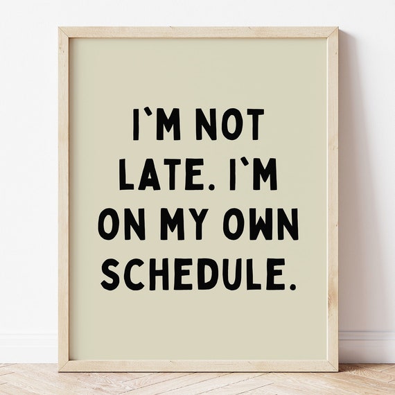 Funny Wall Art Prints Minimalist Eclectic Coworker Gift Women Home Decor Office Dark Humor