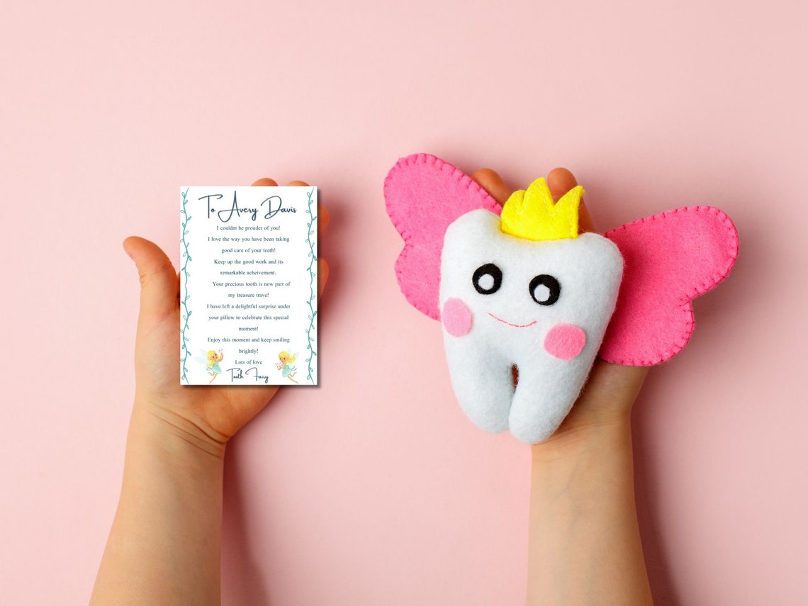 Tooth Fairy Official Receipt Certificate Letter Set Kids Print - Image 6