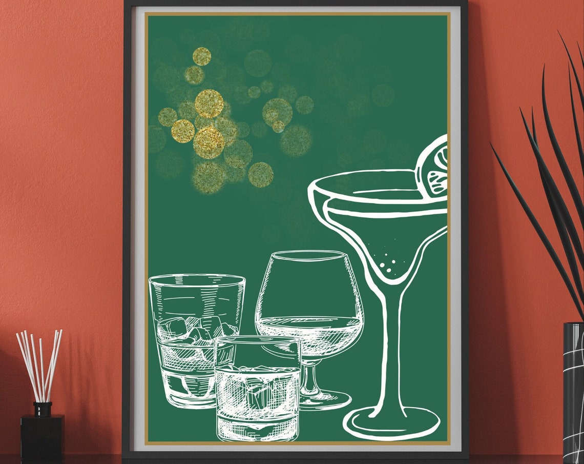 Bar Decor Poster Print