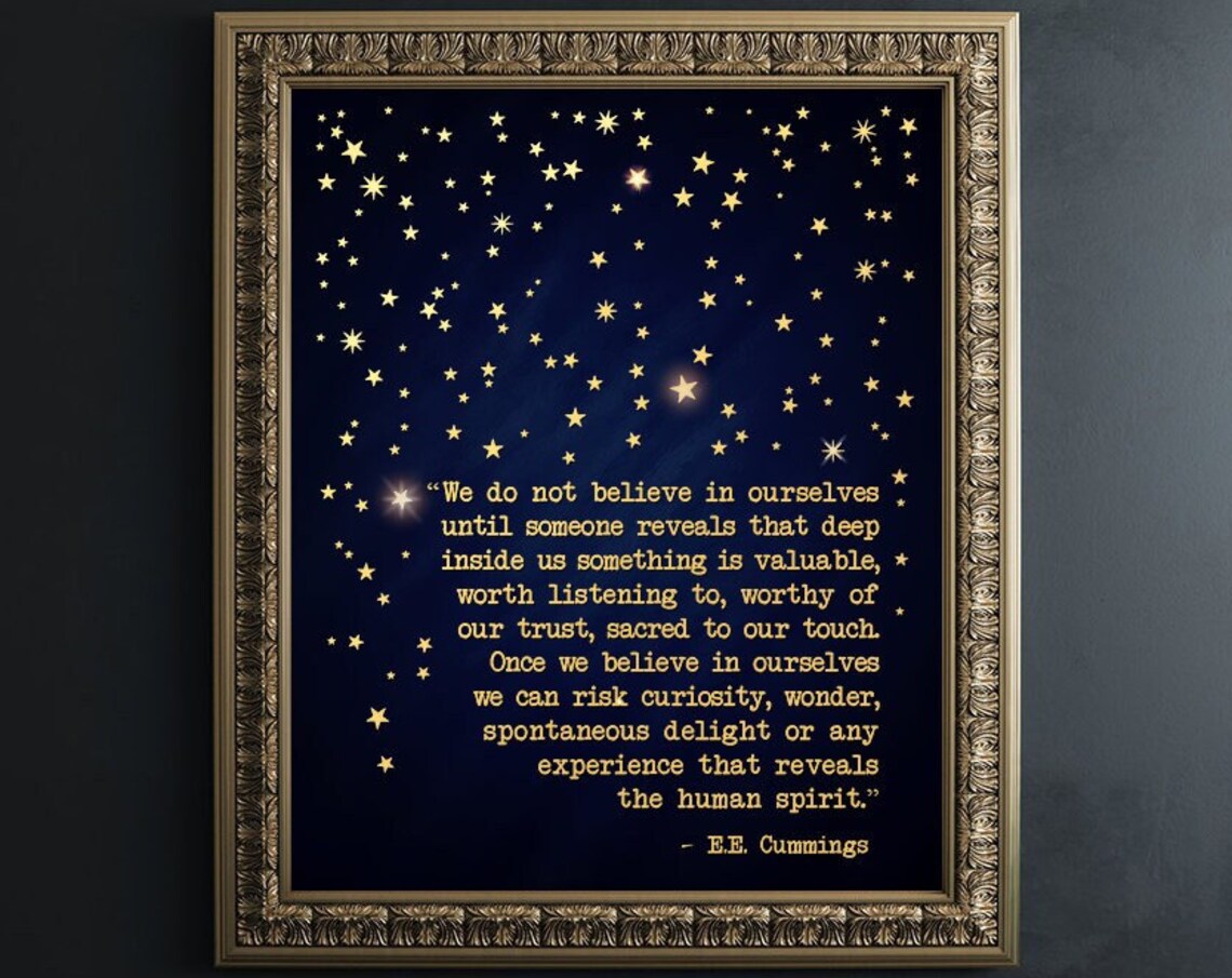 Social Worker Inspirational Gold Foil Art Print