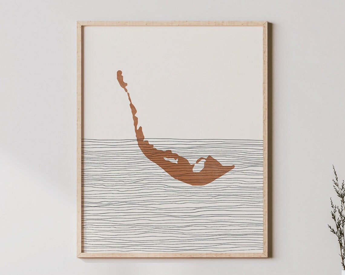 Sanibel and Captiva Island Boho Travel Poster Map