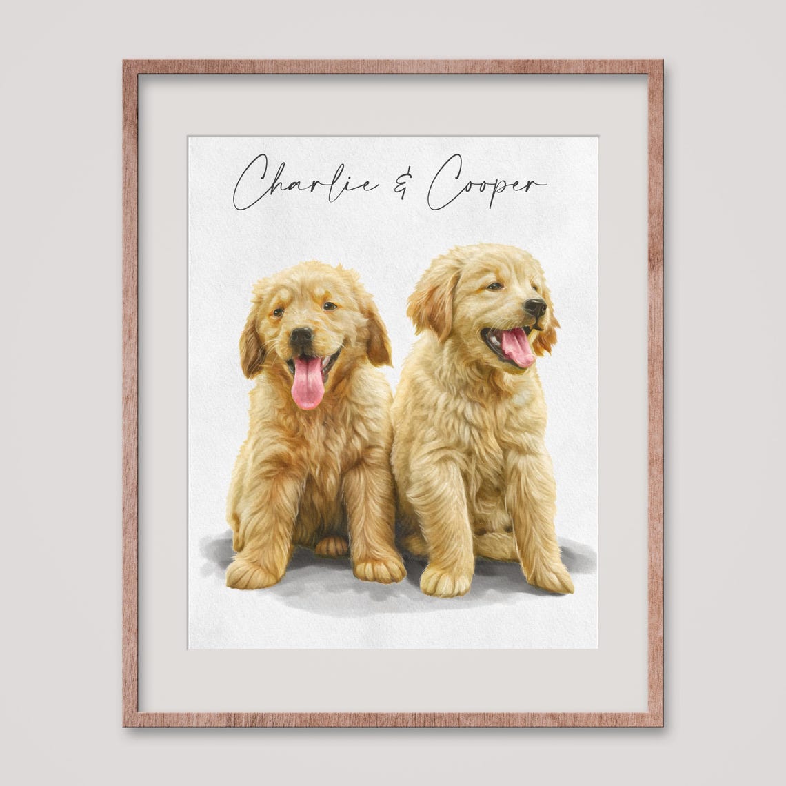 Loss Of Dog Gift Dog Lover Gift Dog Owner Gift Personalized Watercolor Dog Portrait From Photo Custom Dog Painting Dog Memorial Present - Image 2