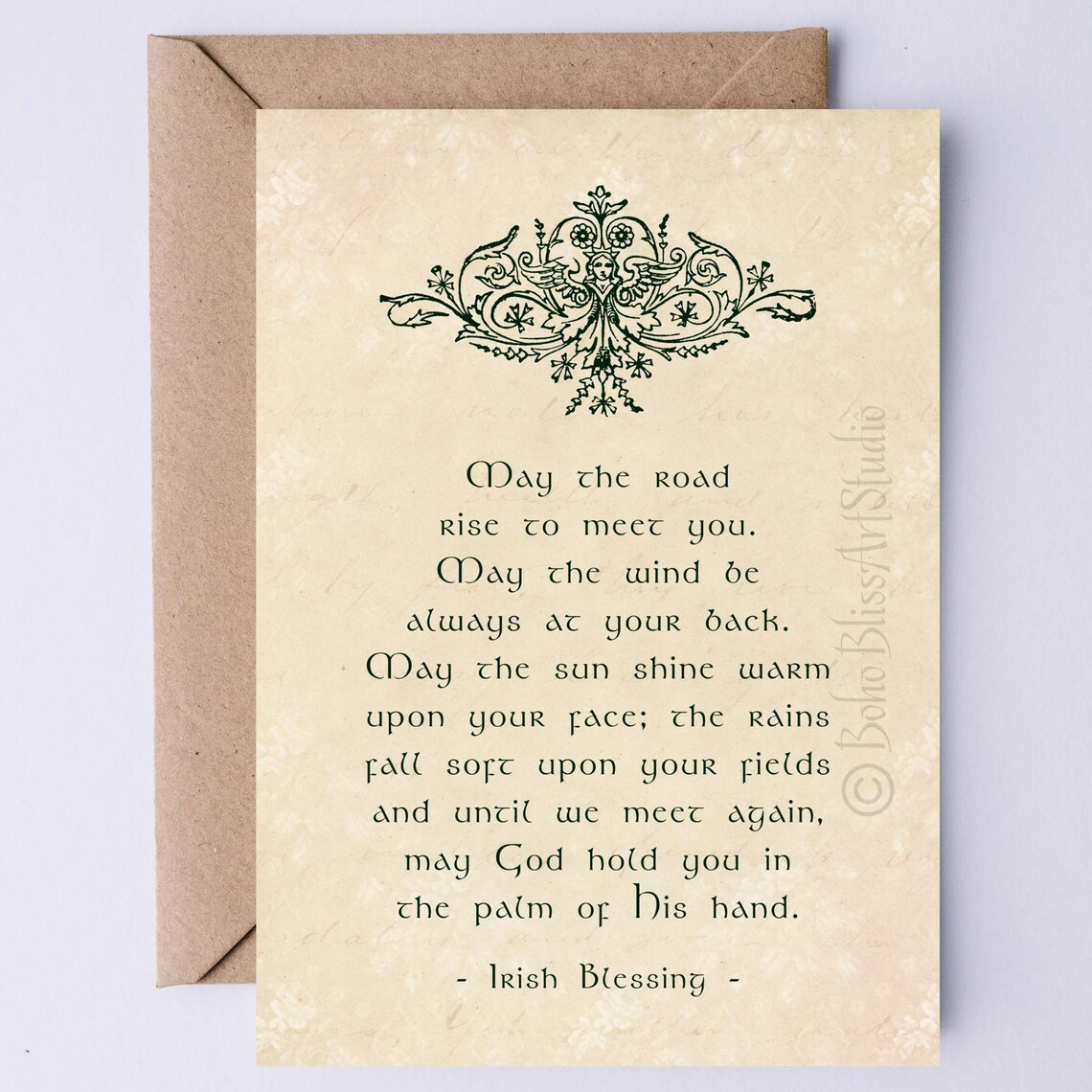 Irish Blessing Wedding Toast, Ireland Poster Print