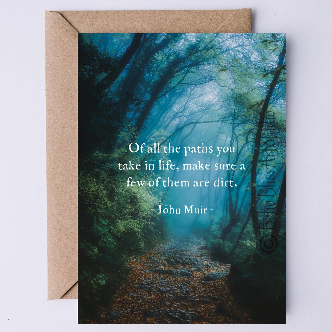 John Muir Quote Poster, Birthday Graduation Retirement