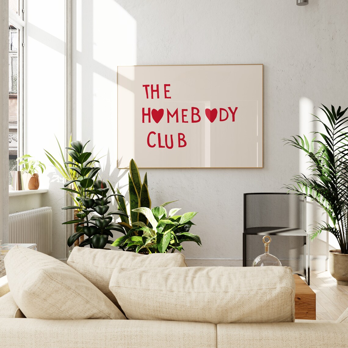 The Homebody Club Trendy Decor Poster Print - Image 3