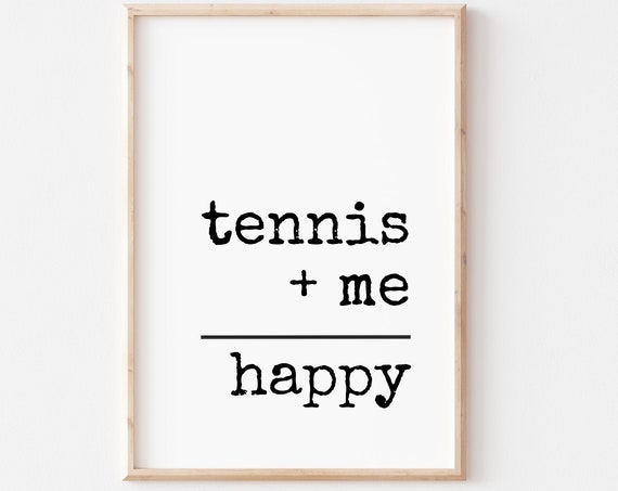 Tennis Definition Print Tennis Gift Tennis Lover Gifts Tennis Player Gift Tennis Team Tennis Coach Gift Love Tennis Wall Art