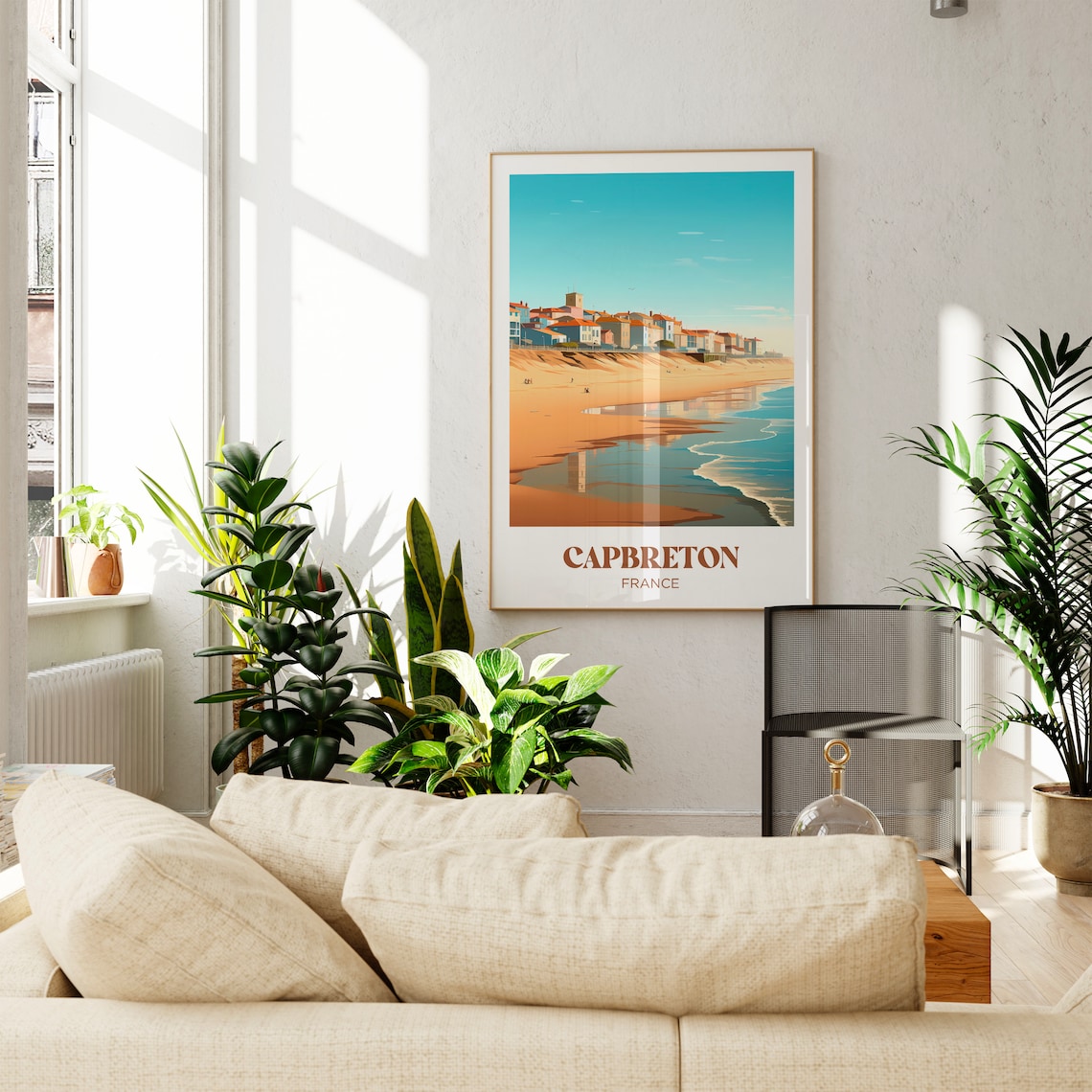 Capbreton Travel Poster, France West Coast Art Print - Image 3