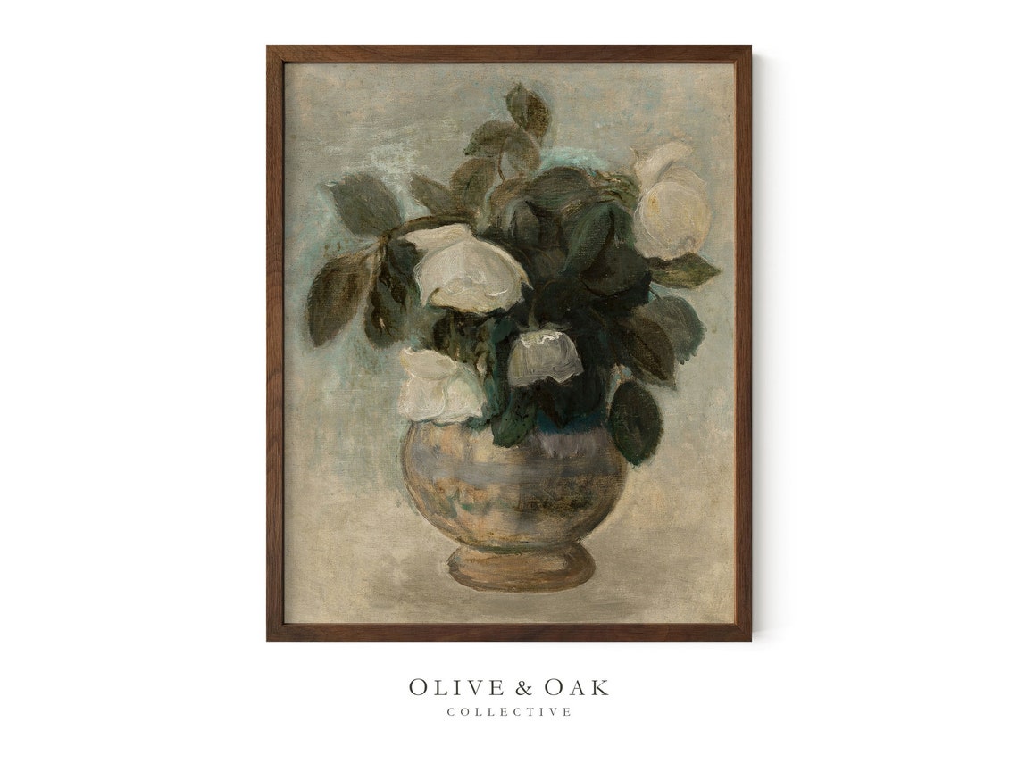 Rose Painting, Floral Art Print - Image 3
