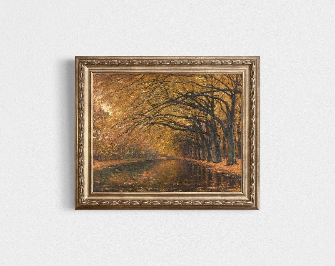 Fall Landscape Art Print, Autumn Wall Art - Image 4