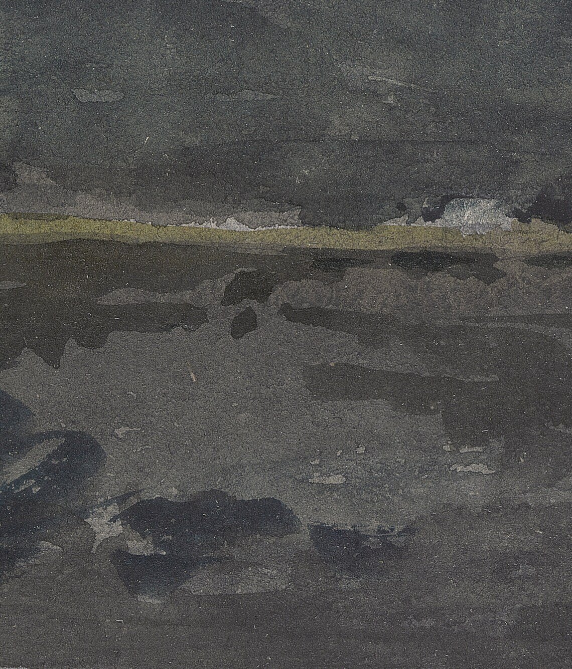 Abstract Landscape Painting, Watercolor Mountain Landscape - Image 4