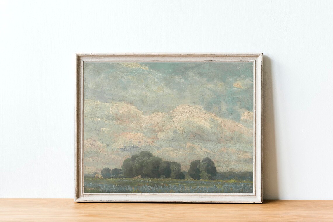 Country Landscape - Vintage Farmhouse - Image 2