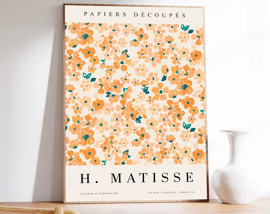 Matisse Flower Market Nature Poster Print