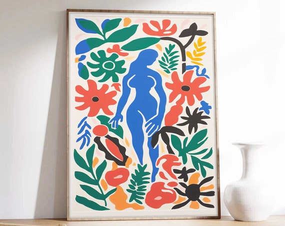 Matisse Paper Cuts Art Print, Henri Matisse