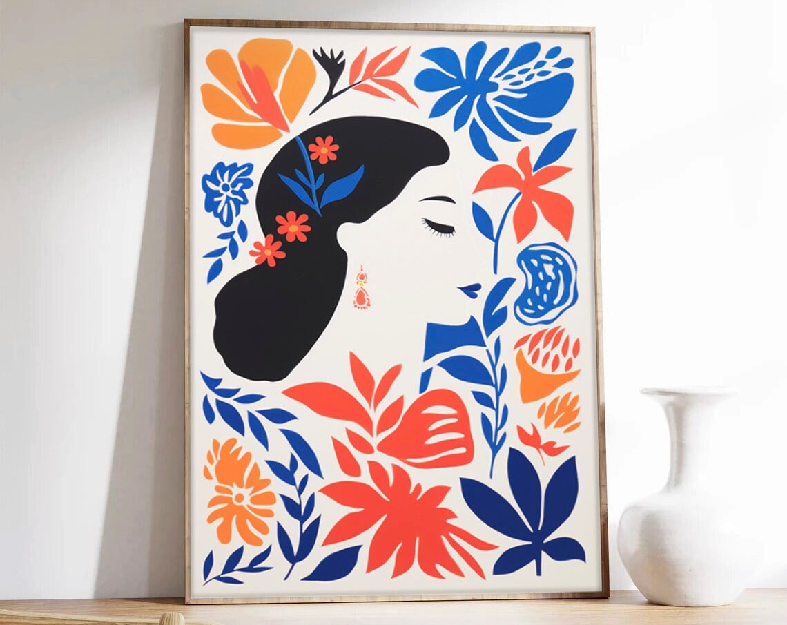 Matisse Floral Harmony Poster Art Print