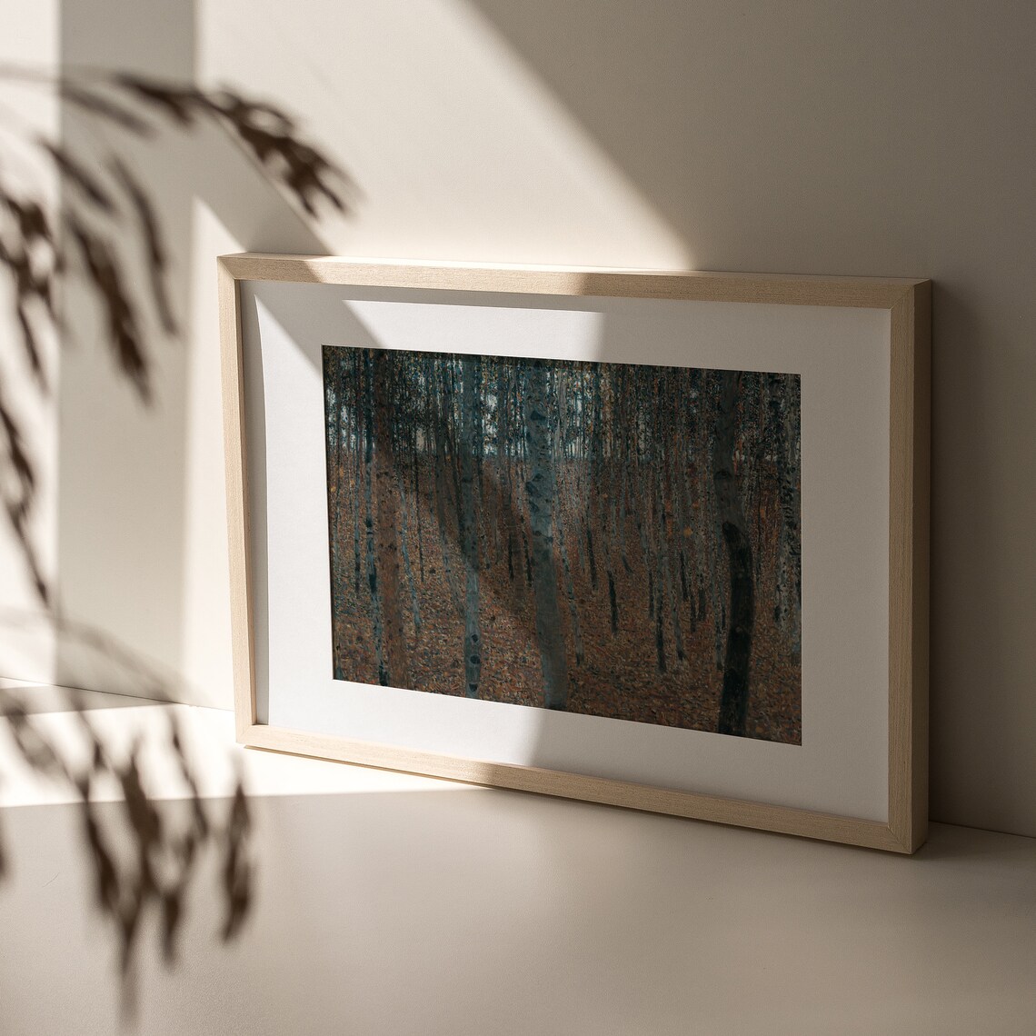 Gustav Klimt Beech Forest Autumn Woodland Classic Painting Reproduction Poster - Image 4