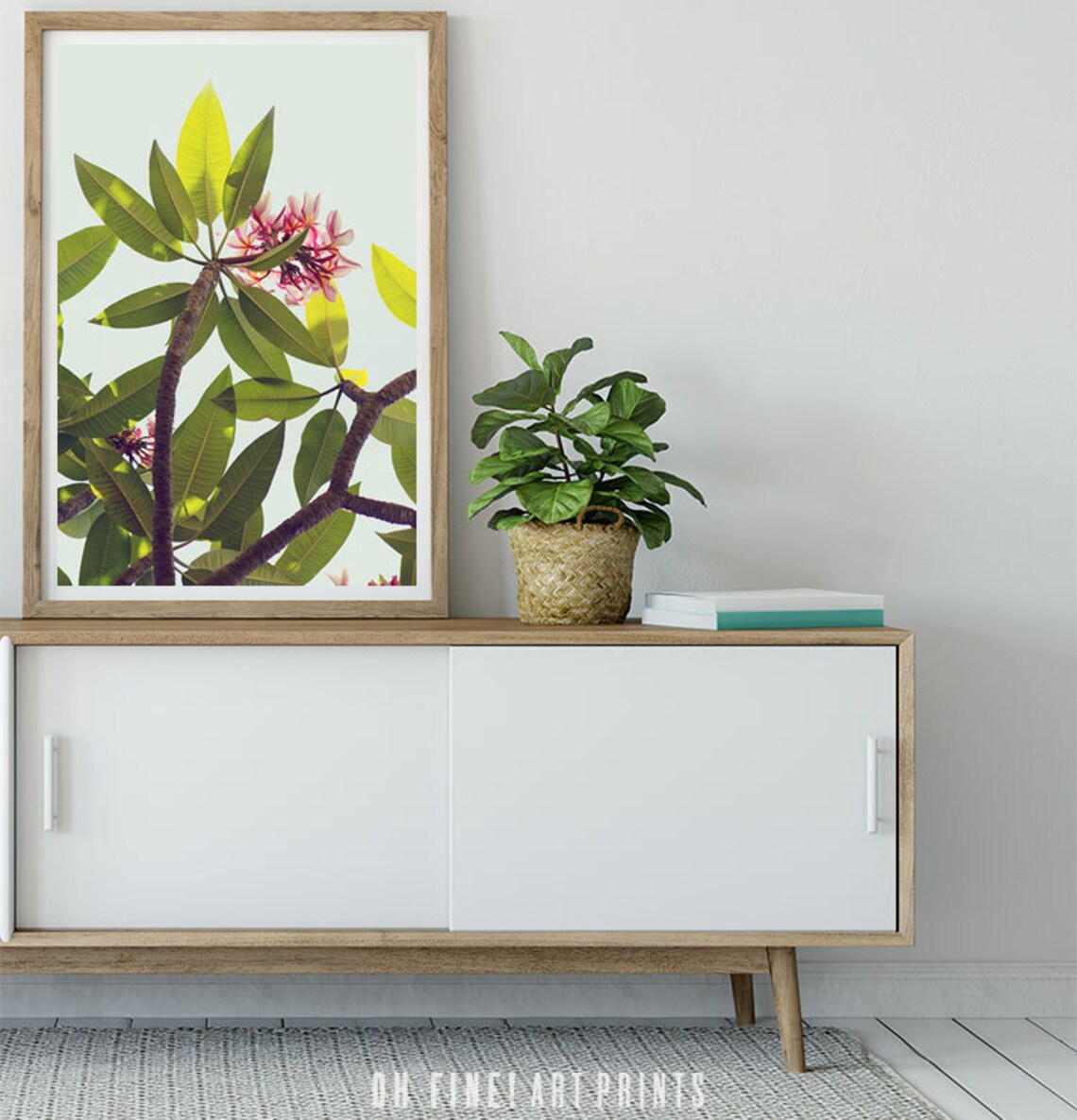 Plumeria Flowering Plant Photograph, Hawaii Art Print - Image 2