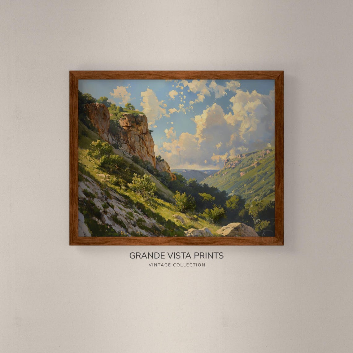 Mountain Valley Landscape Wall Art Mountain Landscape Artwork Mountain Wall Art Mountain Landscape Print Gv4352 - Image 4