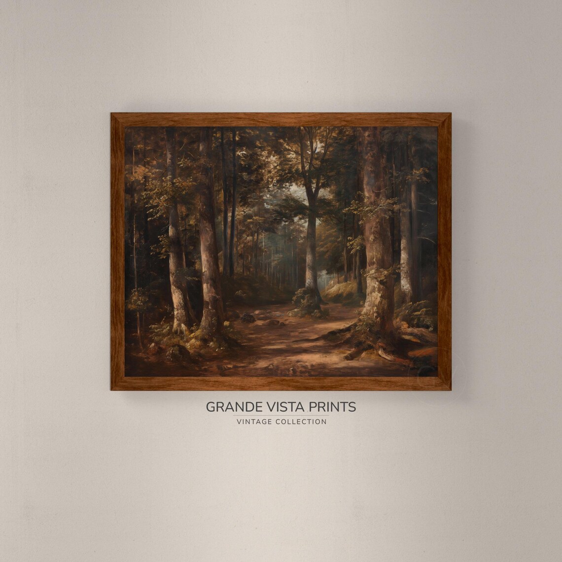 Fall Forest Landscape Painting Forest Wall Art Fall Forest Artwork Landscape Print Fall Trees Art Print Gv4366 - Image 4