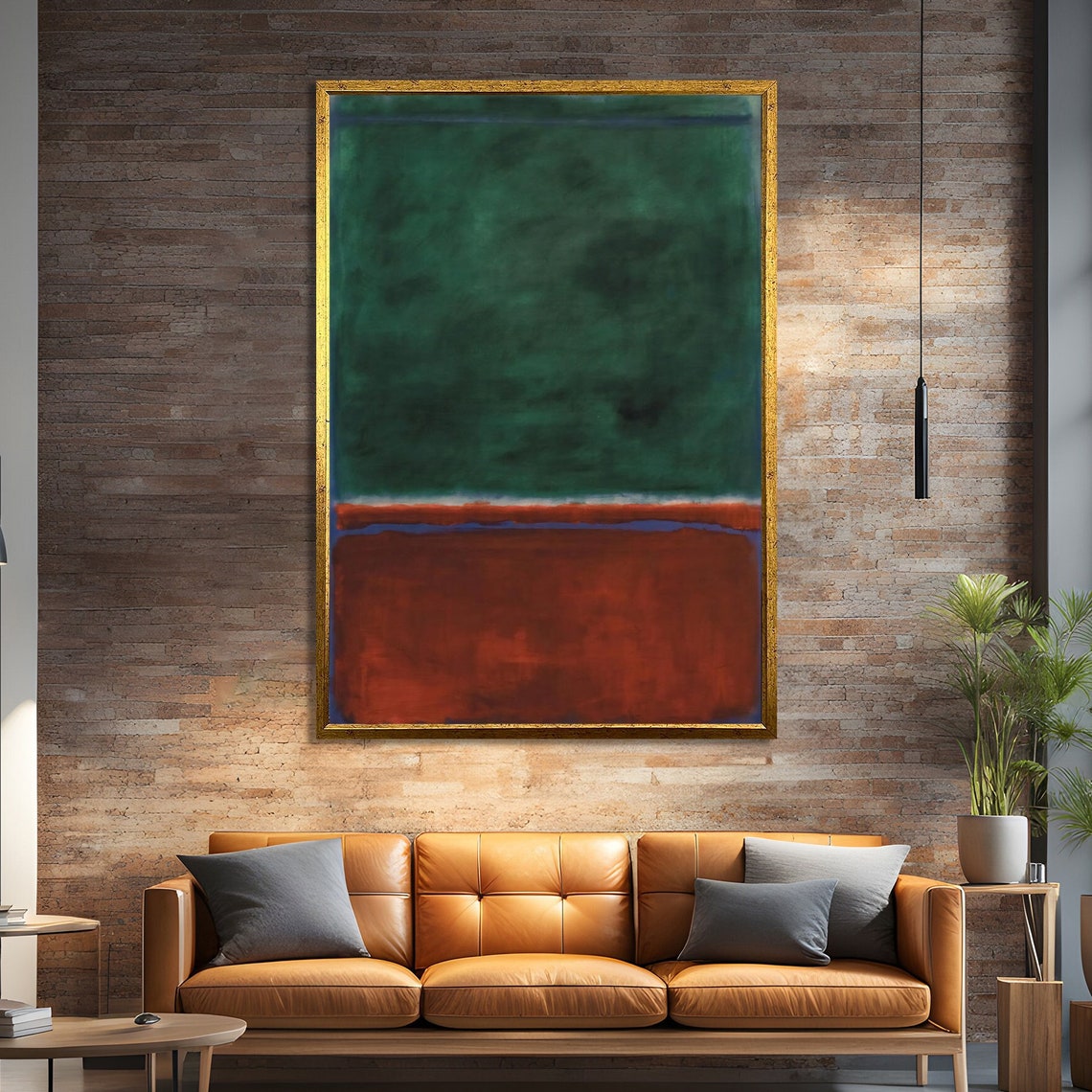 Mark Rothko Style Abstract Art Print