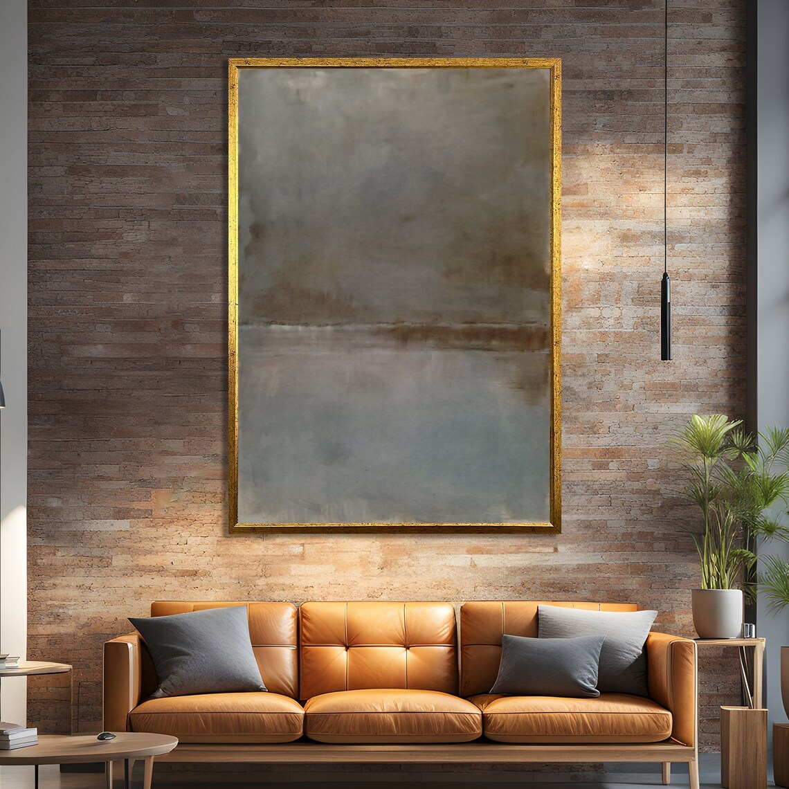 Mark Rothko Style Abstract Art Print, Modern Decor