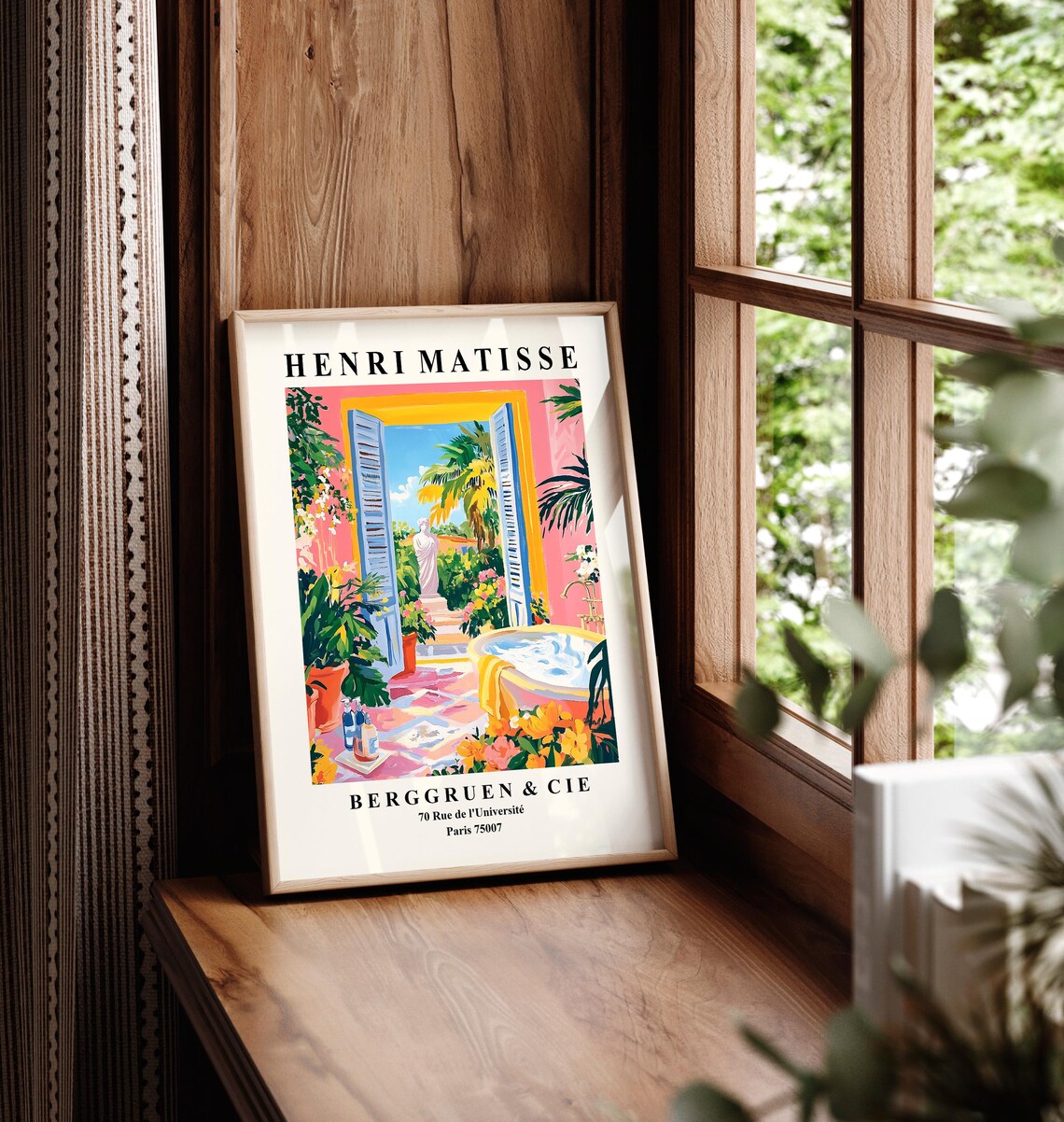 Henri Matisse Aesthetic Bathroom Art Print - Image 5