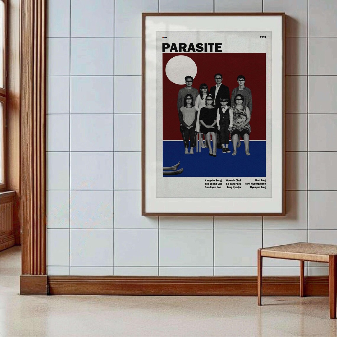 Parasite Minimalist Movie Poster Art Print - Image 3