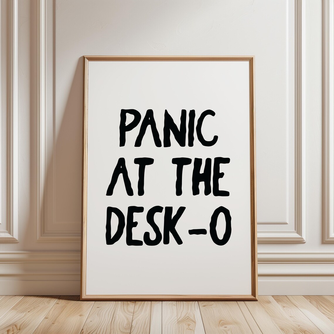 Panic At The Desk, Funny Office Wall Art - Image 2