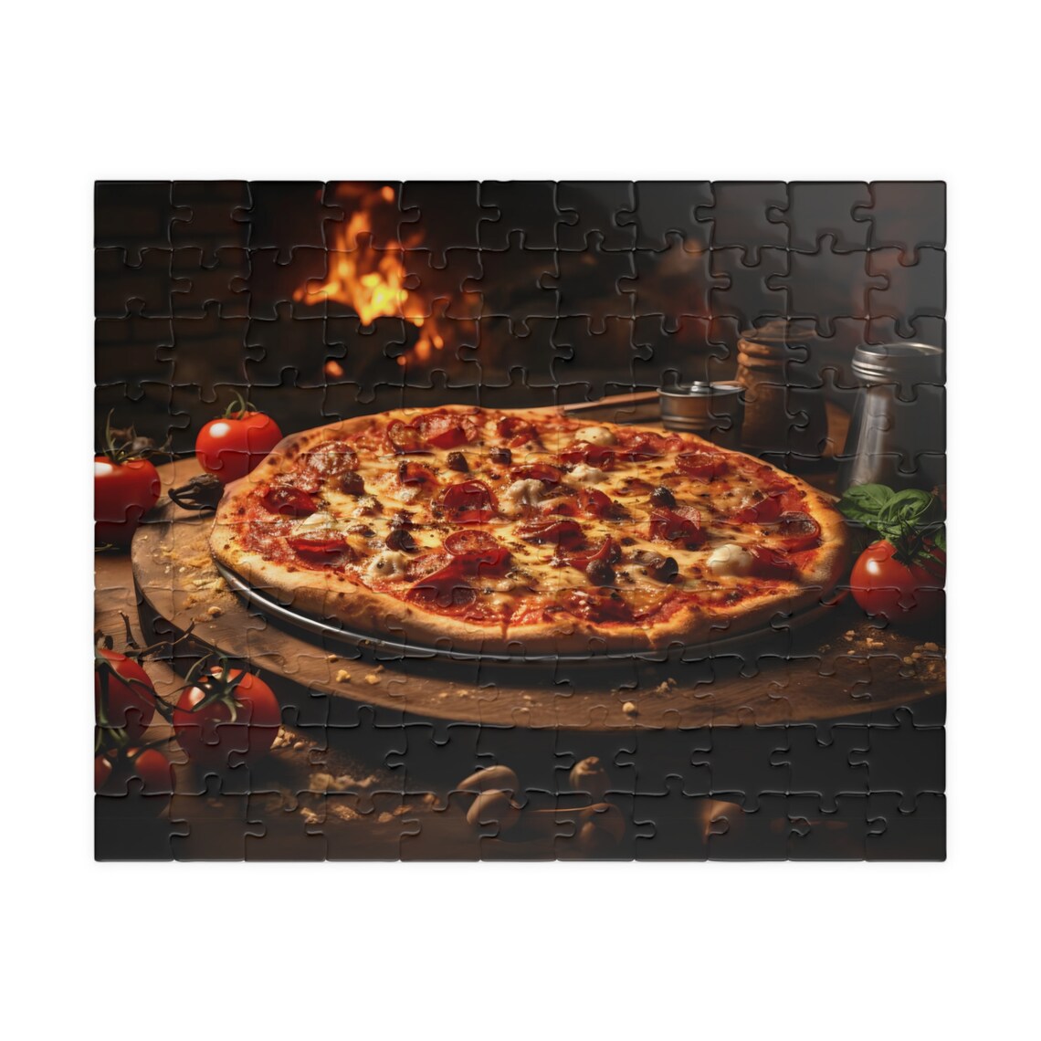 Gourmet Pizza Jigsaw Puzzle Fun Birthday Gift - Image 5