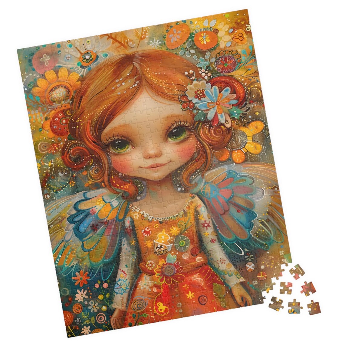 Sunshine Angel Iii Puzzle Fantasy Fairy Art Jigsaw Gift For Birthdays Hospital Paitents And Nursing Homes Fun Tech Free Family Activity