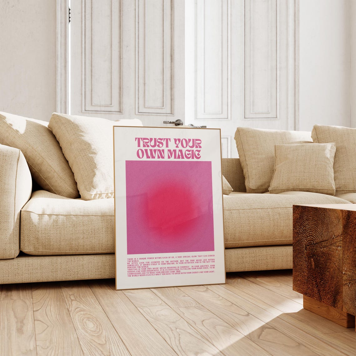 Manifestation Poster Spiritual Gifts Dopamine Decor Gift For Her Astrology Reading Aesthetic Room Decor Teen Girl Gifts - Image 2