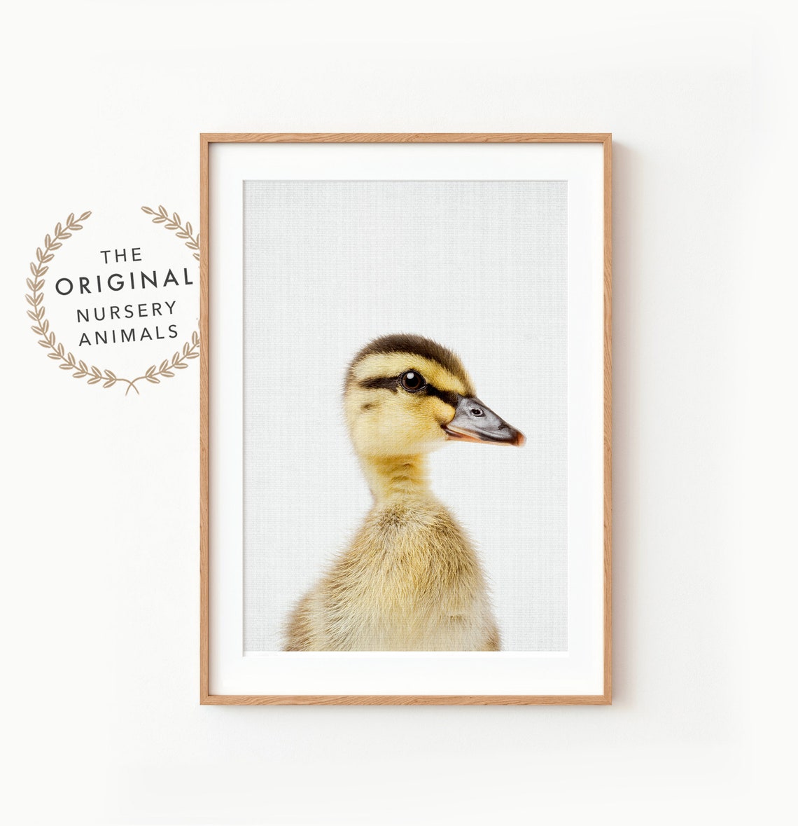 Baby Duck Nursery Decor Art Print
