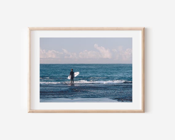 Sydney Surfer Print Northern Beaches Coastal Photography
