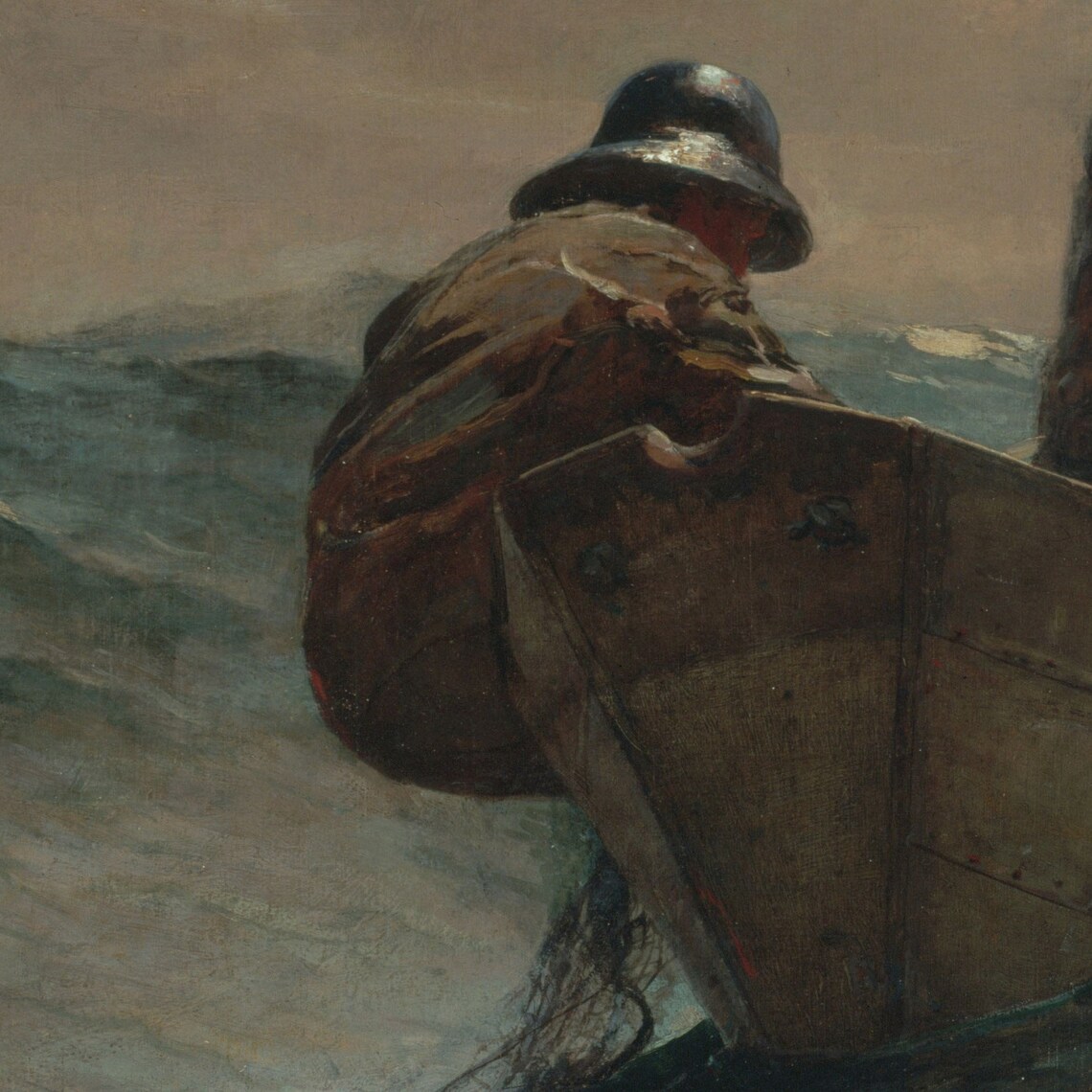 The Herring Net By Winslow Homer Art Print - Image 2