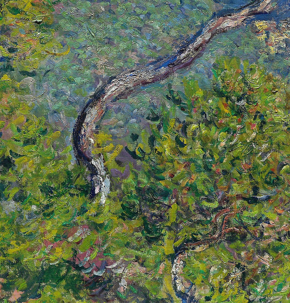 Monet Bordighera View Through Pines Mediterranean Coast Poster - Image 2