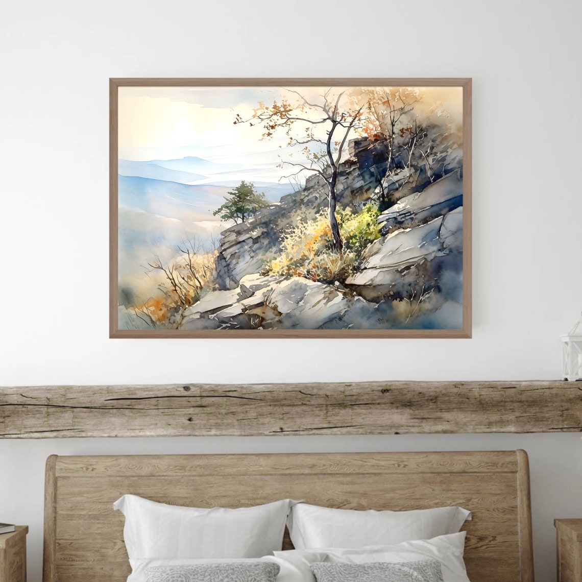 Shenandoah National Park Watercolor Art Print Shenandoah National Park Painting Shenandoah National Park Usa Travel Poster Home Gifts - Image 3