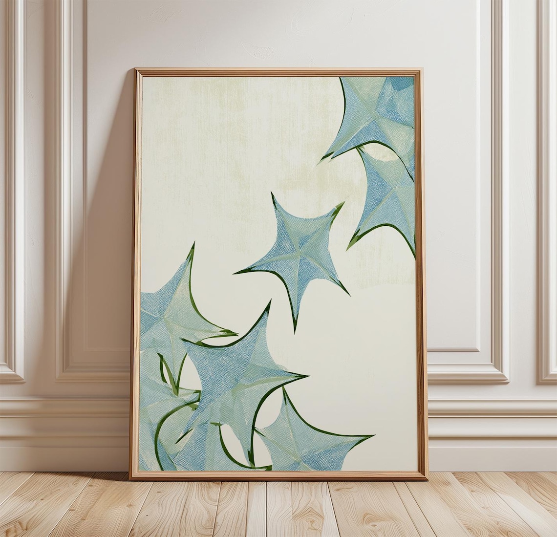 North Star Minimalist Celestial Art Print