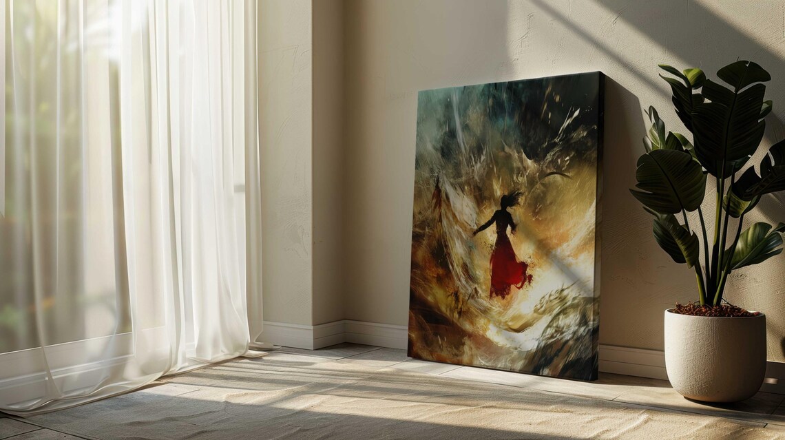 Expressionist Abstract Modern Housewarming Gift
