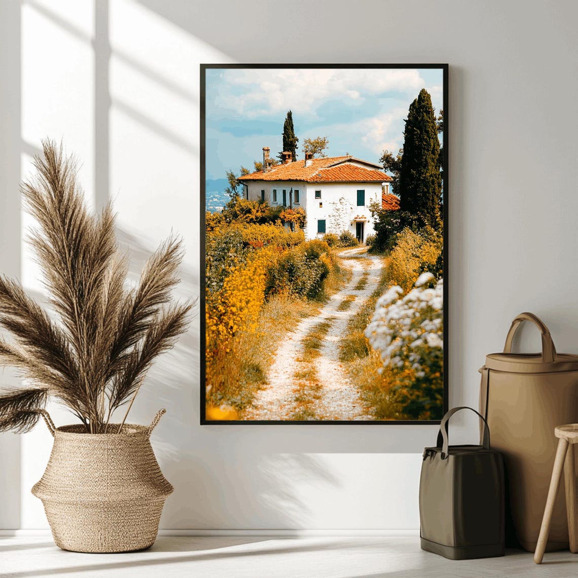 Photo Of The Italian Landscape Italy Photography Tuscany Countryside Italy Wall Art Wall Art Travel Photography - Image 3