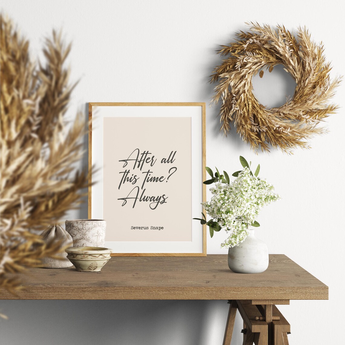 After All This Time Always Love Quote Art Print - Image 2