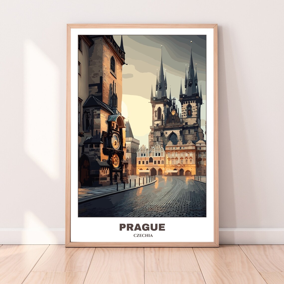Prague Travel Print, Czech Republic City Poster - Image 5