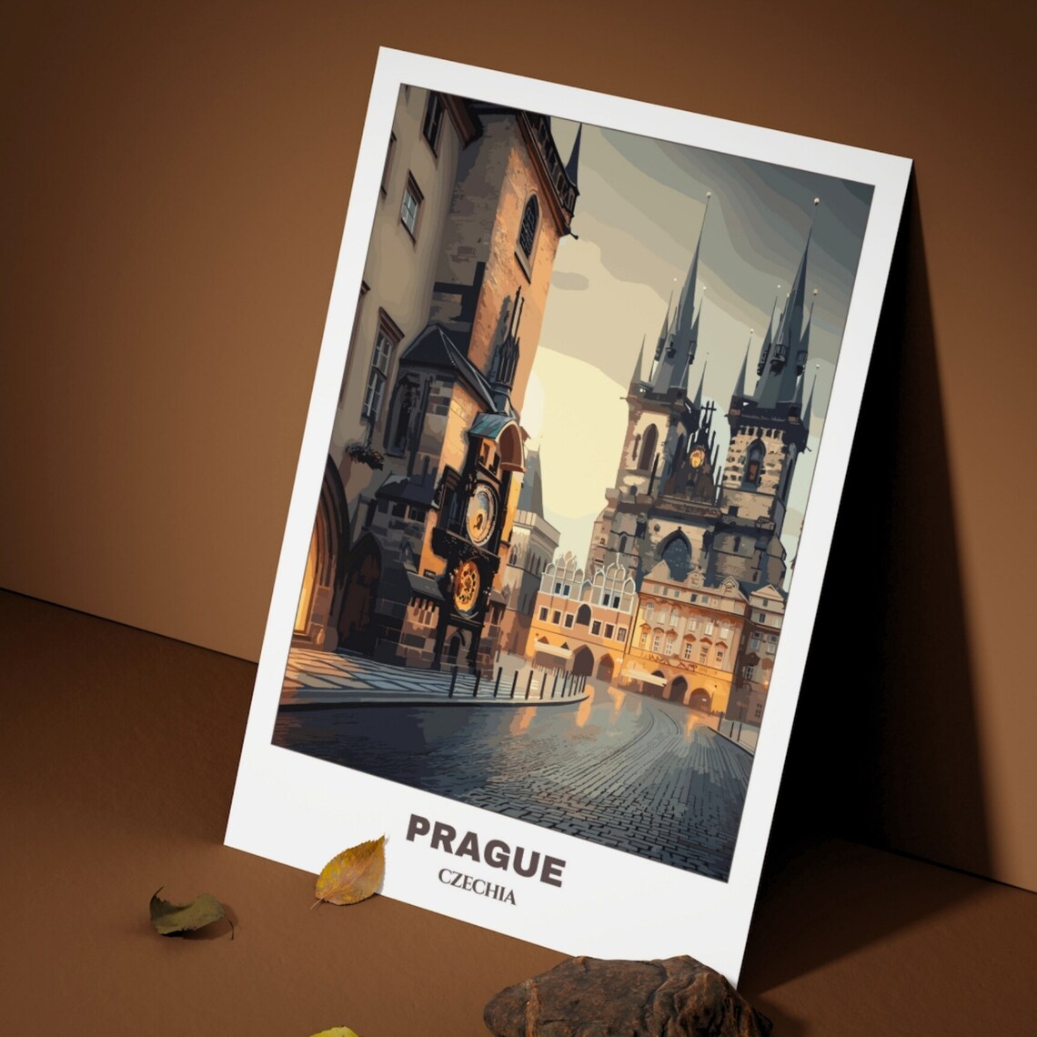 Prague Travel Print, Czech Republic City Poster - Image 4