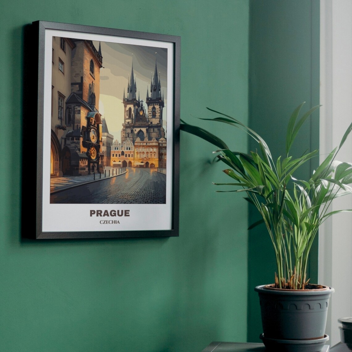 Prague Travel Print, Czech Republic City Poster - Image 3