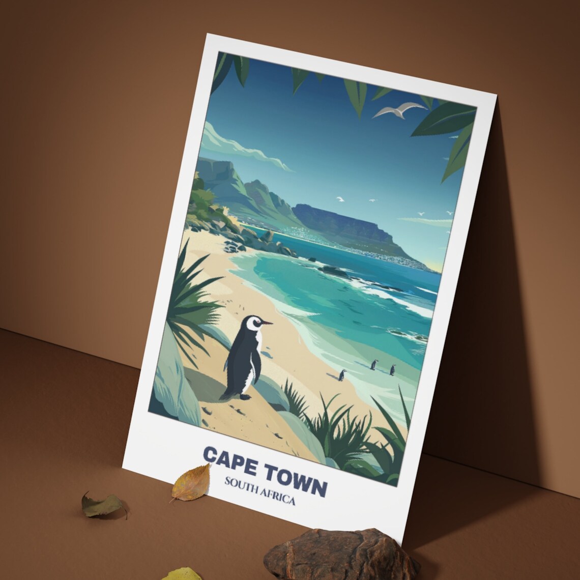 Cape Town Painting Home Decor Wall Art Print - Image 3