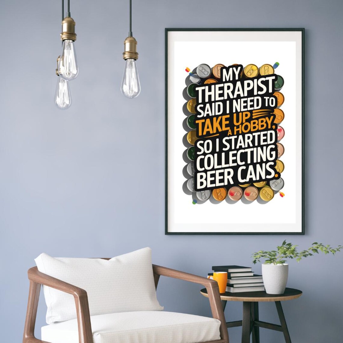 Beer Wall Art, Funny Beer Humor Poster Print - Image 3