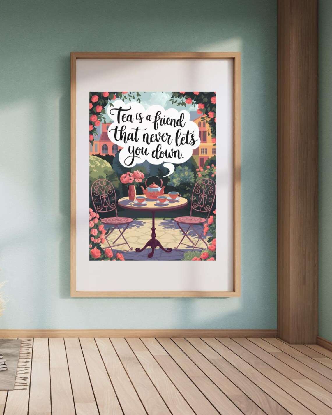 Tea Humour Tea Decor Art Print, Tea Lover Gift - Image 5