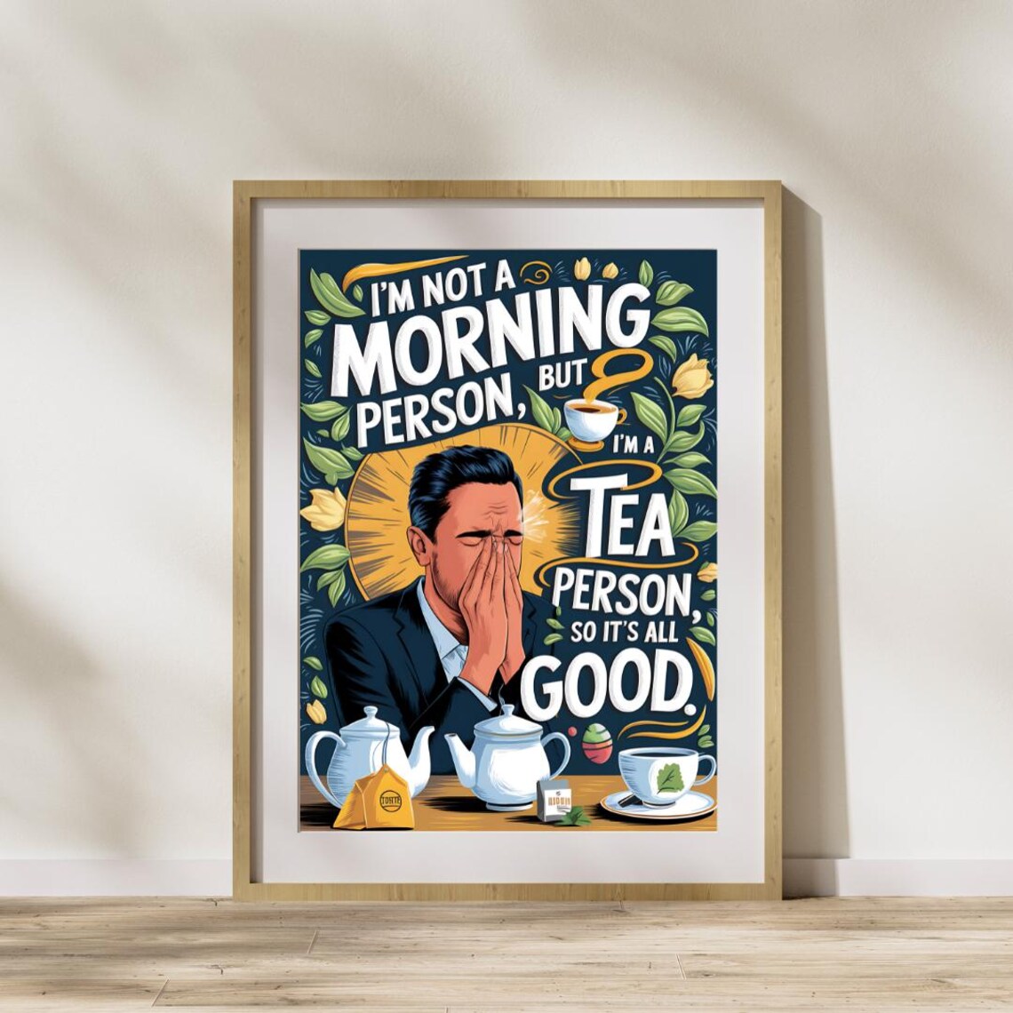 Tea Humor Tea Decor Art Print - Image 2